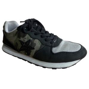 Vintage Havana Black and Camo Sneakers